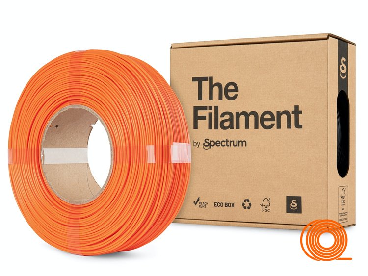 Filament TheFilament PLA Machinery Orange Refill [1,75mm, 1kg]