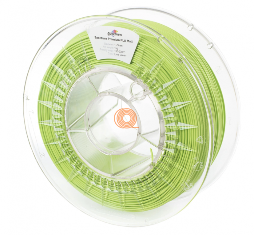Filament Spectrum PLA MATT Lime Green [1,75mm, 1kg]