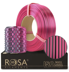 Filament ROSA3D SILK Magic Mistic Purple Refill [1,75mm, 1kg]