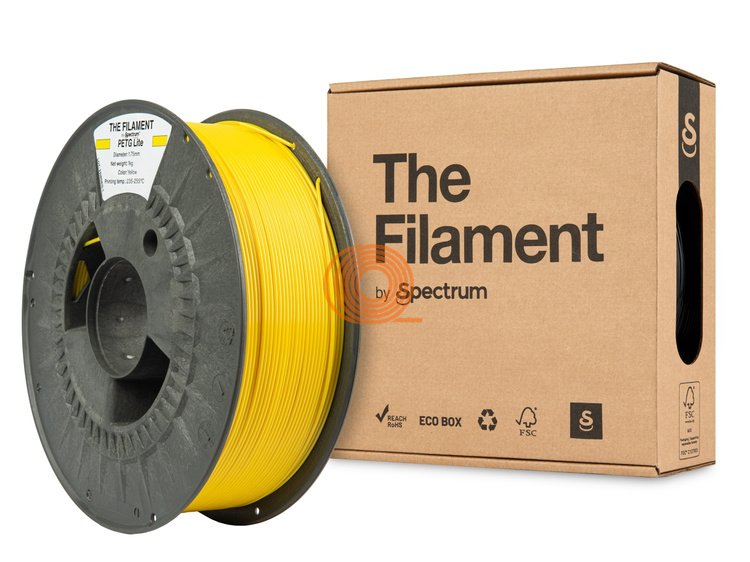 Filament TheFilament PETG Lite Żółty [1,75mm, 1kg]
