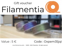 Gift voucher - 5 €