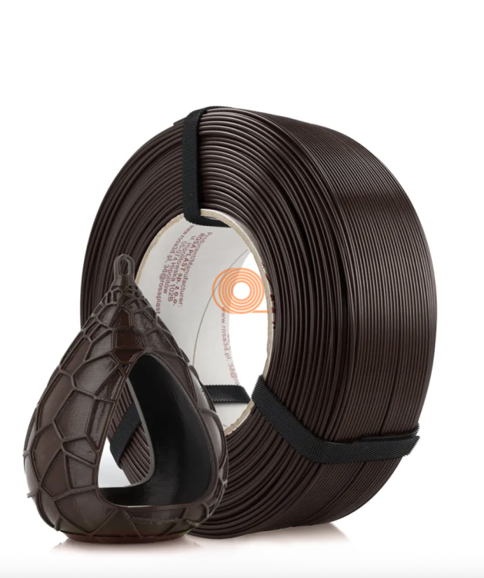 Filament ROSA3D PETG Standard HS Čokoládová Hnedá Refill [1,75mm, 1kg]