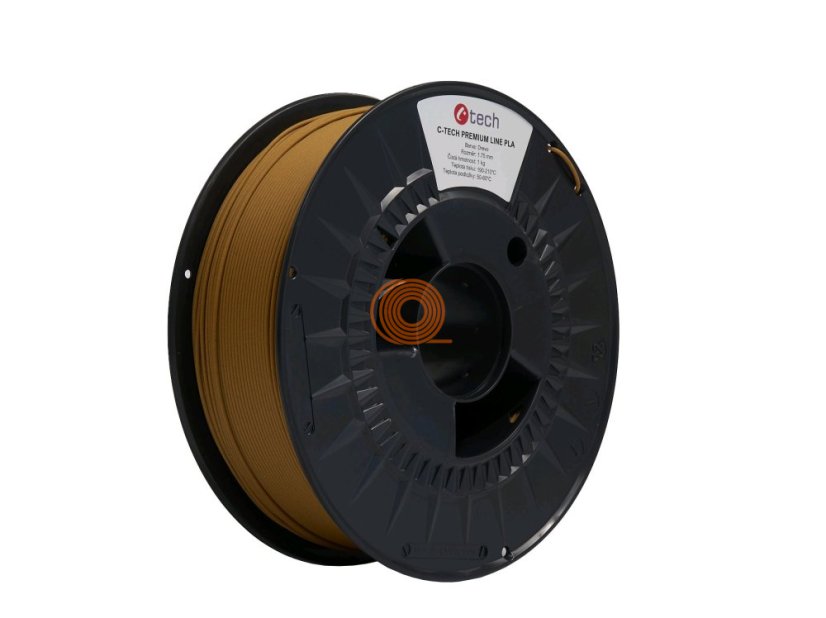 Filament C-TECH Premium Line PLA Wood [1,75mm, 1kg]