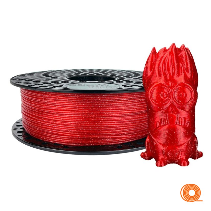 Filament AzureFilm PLA Třpytivě Červená