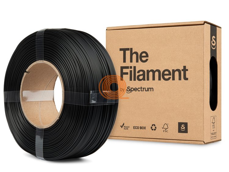 Filament TheFilament PLA Lite Black Refill [1,75mm, 1kg]