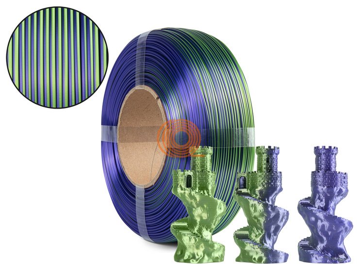 Filament Spectrum SILK MAGIC Vivid Lavevender Refill [1,75mm, 1kg]