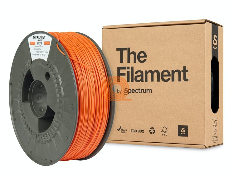 Filament TheFilament PETG Strojní Oranžová [1,75mm, 1kg]