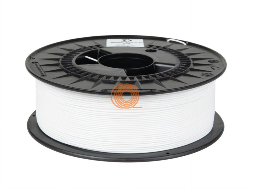 Filament 3DPower PCTG Bílá [1,75mm, 1kg]
