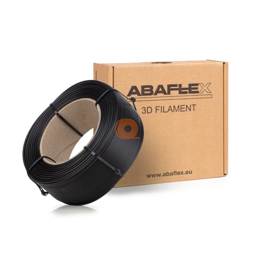 Filament ABAFLEX PLA Black Refill [1,75mm, 0.75kg]
