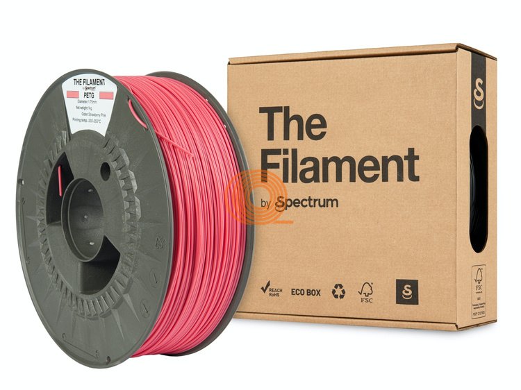 Filament TheFilament PETG Truskawkowy Róż [1,75mm, 1kg]