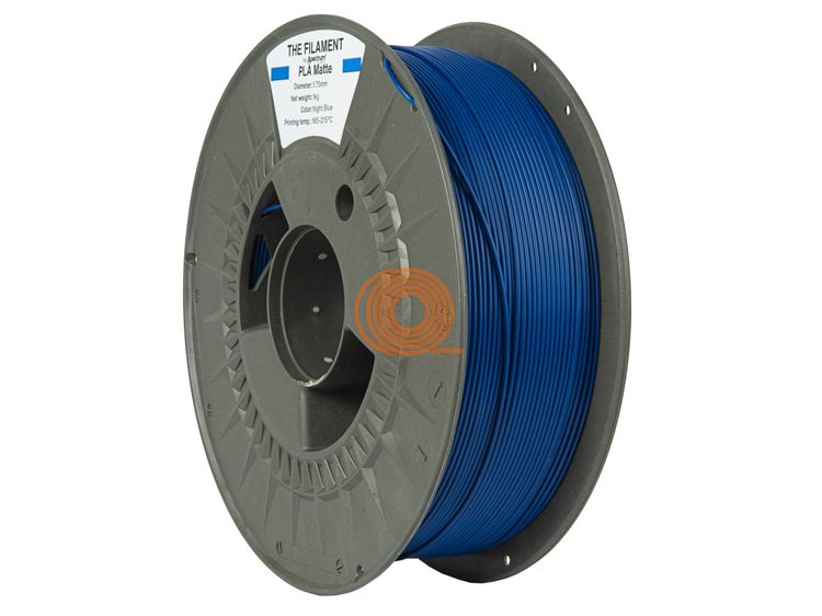 Filament TheFilament PLA MATTE Noční Modrá [1,75mm, 1kg]