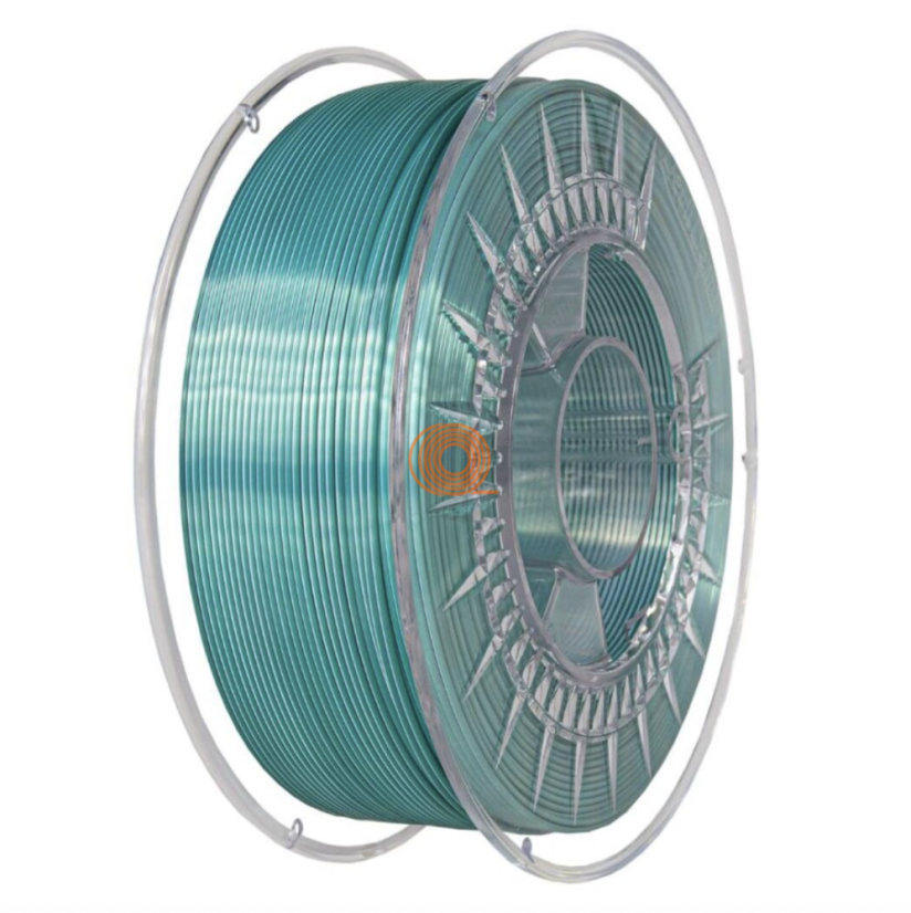 Filament DevilDesign SILK DUAL Studená Zelená/Bílá [1,75mm, 1kg]