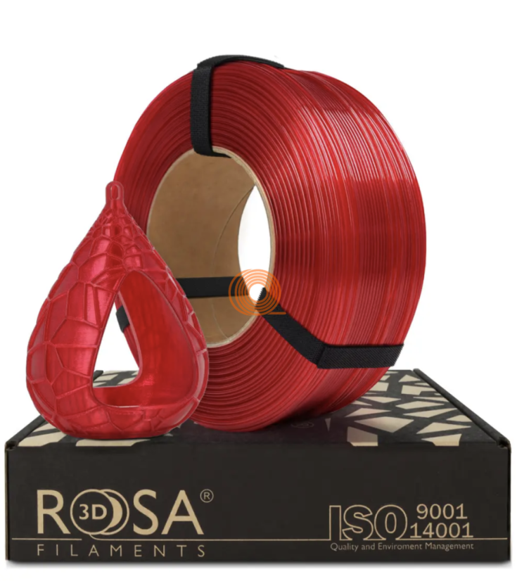Filament ROSA3D PETG Standard HS Červené Víno Refill [1,75mm, 1kg]
