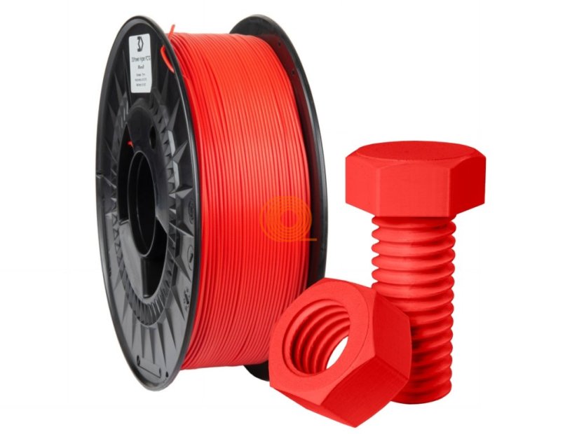 Filament 3DPower PCTG Červená [1,75mm, 1kg]