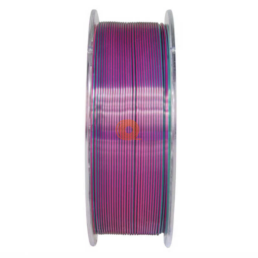 Filament DevilDesign SILK DUAL Perleťově Růžová/Studená Zelená [1,75mm, 1kg]