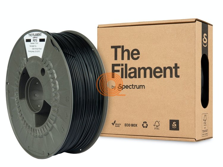 Filament TheFilament PETG Půlnoční Černá [1,75mm, 1kg]