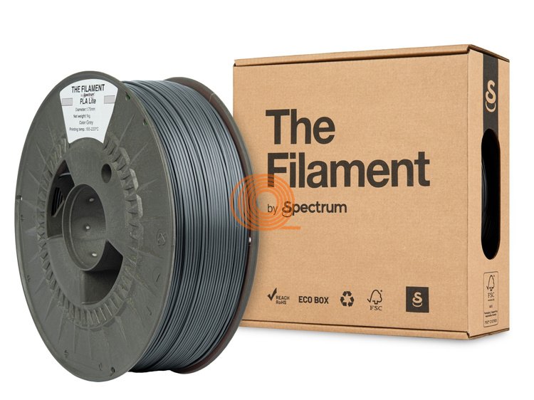 Filament TheFilament PLA Lite Šedá [1,75mm, 1kg]