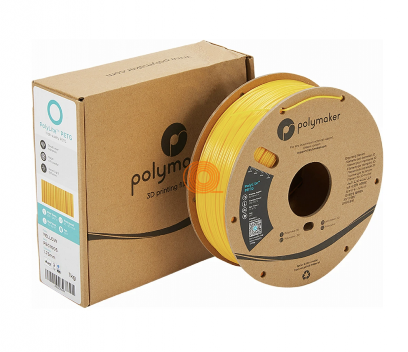 Filament Polymaker PolyLite ABS Gelb [1,75mm, 1kg]