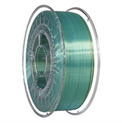 Filament DevilDesign SILK DUAL Cold Green/Gold [1,75mm, 1kg]