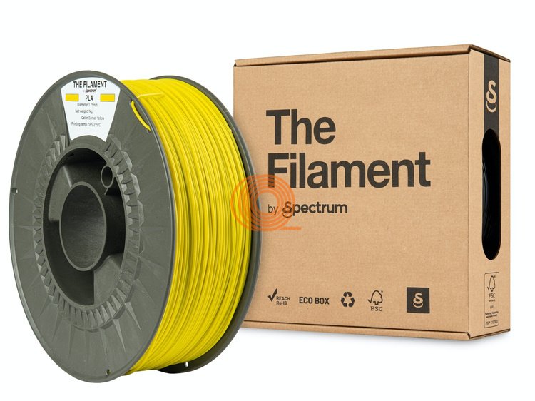 Filament TheFilament PLA Sorbetová Žltá [1,75mm, 1kg]