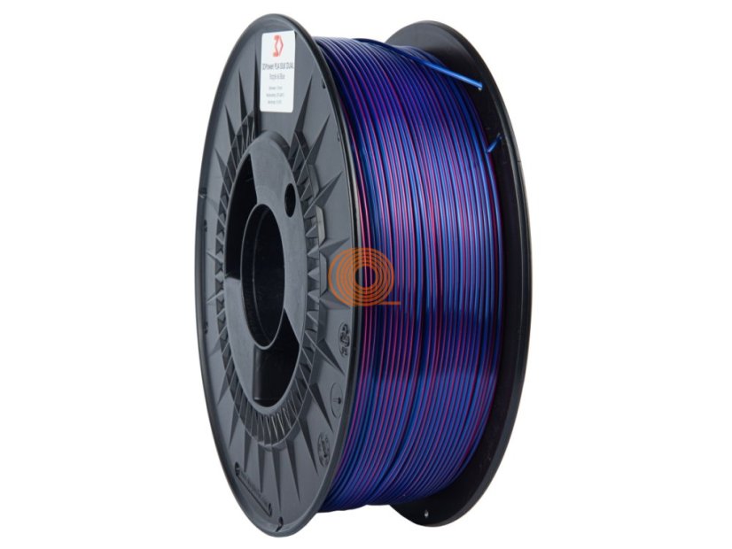 Filament 3DPower SILK Dual Color Fialová&Modrá [1,75mm, 1kg]
