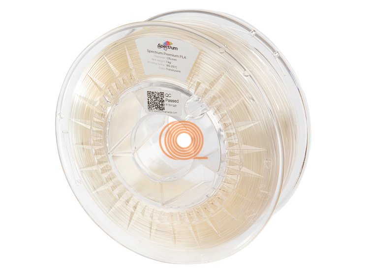 Filament Spectrum PLA Premium Translucent [1,75mm, 1kg]