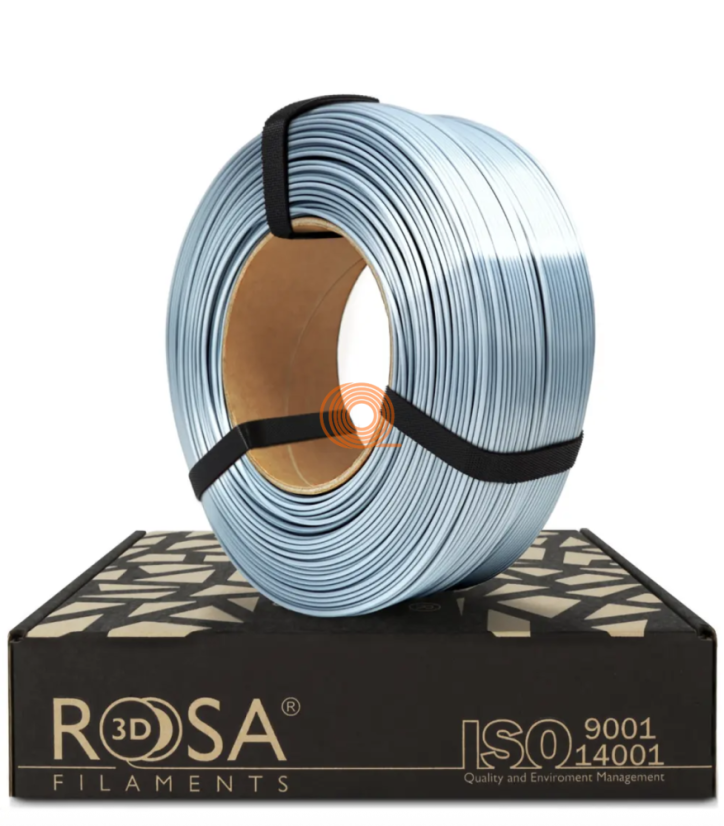 Filament ROSA3D SILK Silver Refill [1,75mm, 1kg]