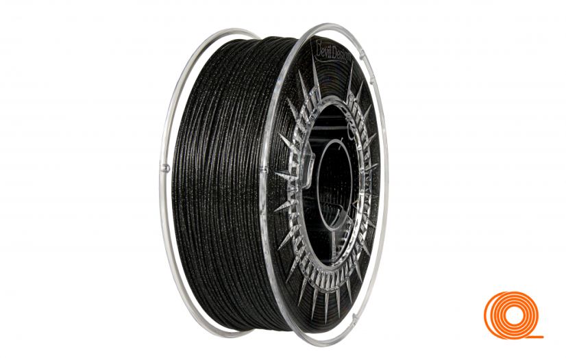 Filament DevilDesign PLA Vesmírně Černá