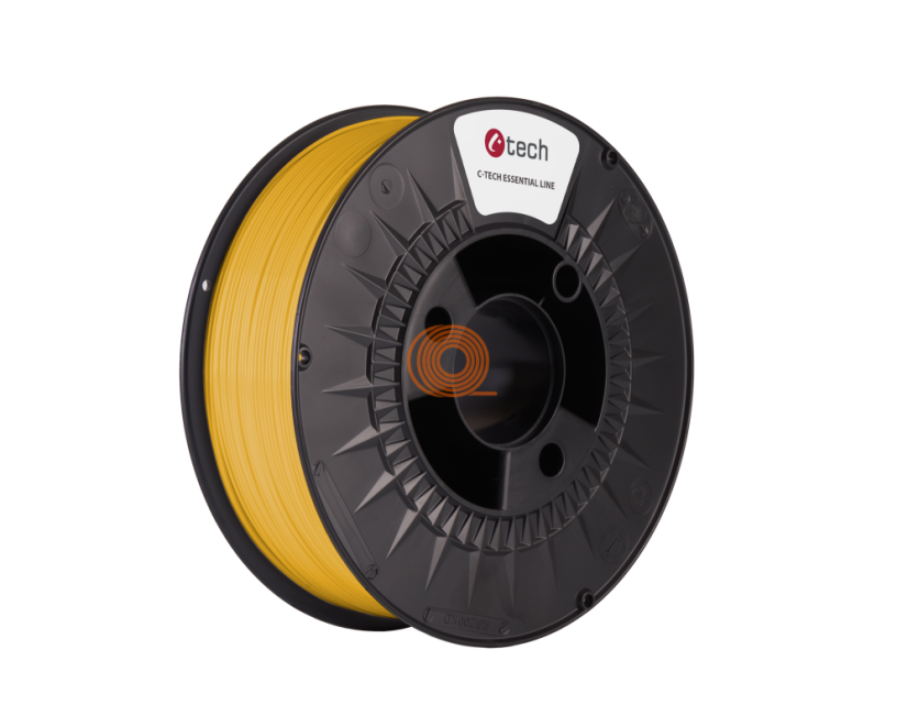 Filament C-TECH Essential Line PETG Žltá [1,75mm, 1kg]