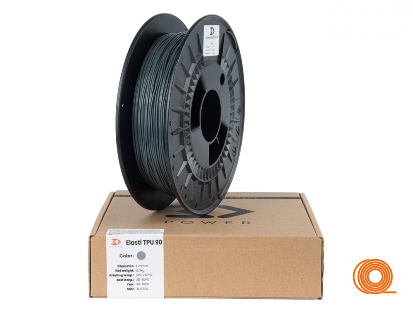 Filament 3DPower TPU 90 Grey