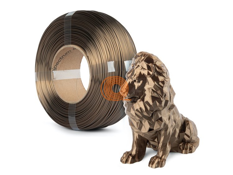Filament Spectrum SILK Cinnamon Bronze Refill [1,75mm, 1kg]