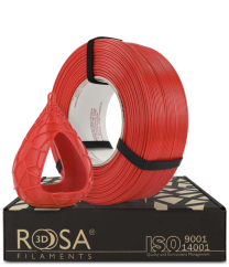 Filament ROSA3D PETG Standard HS Červená Refill [1,75mm, 1kg]