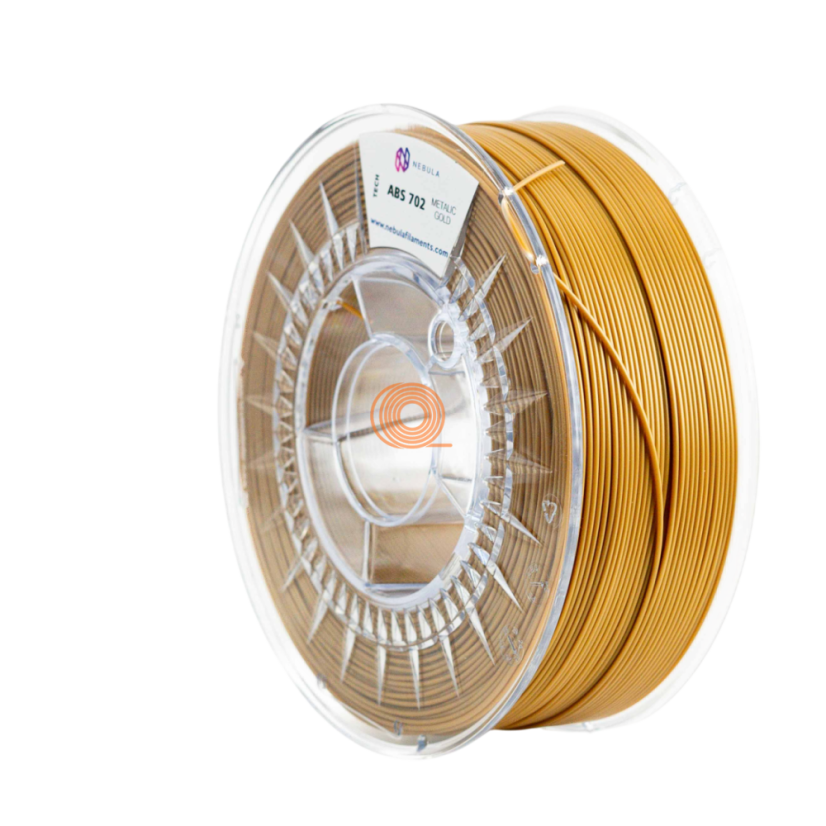 Filament Nebula ABS Metalická Zlatá [1,75mm, 1kg]