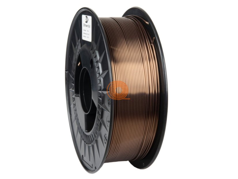 Filament 3DPower SILK Brąz [1,75mm, 1kg]