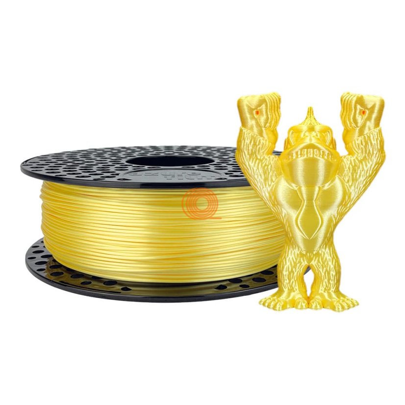 Filament AzureFilm SILK żółty [1,75mm, 1kg]