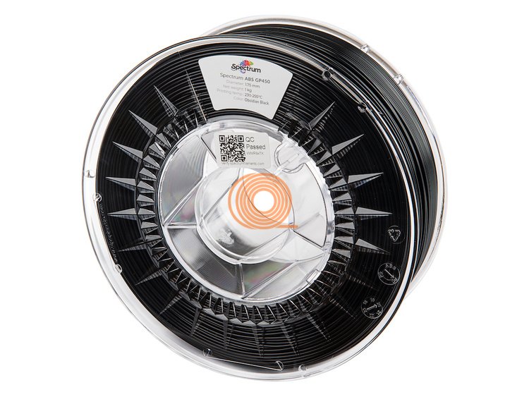 Filament Spectrum ABS GP450 Obsidian Black [1,75mm, 1kg]
