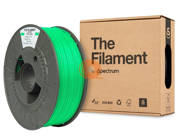 Filament TheFilament FLEX 82A Zielony [1,75mm, 1kg]