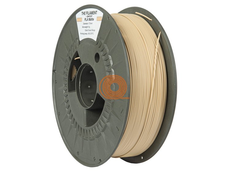 Filament TheFilament PLA MATTE Wüstenbeige [1,75mm, 1kg]
