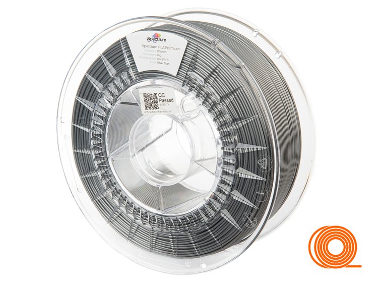 Filament Spectrum PLA Premium Stříbrná Hvězda