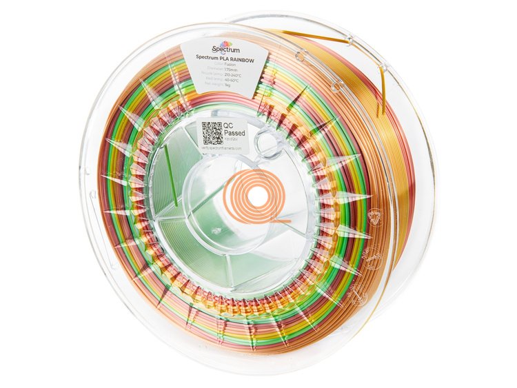 Filament Spectrum SILK RAINBOW Fusion [1,75mm, 1kg]