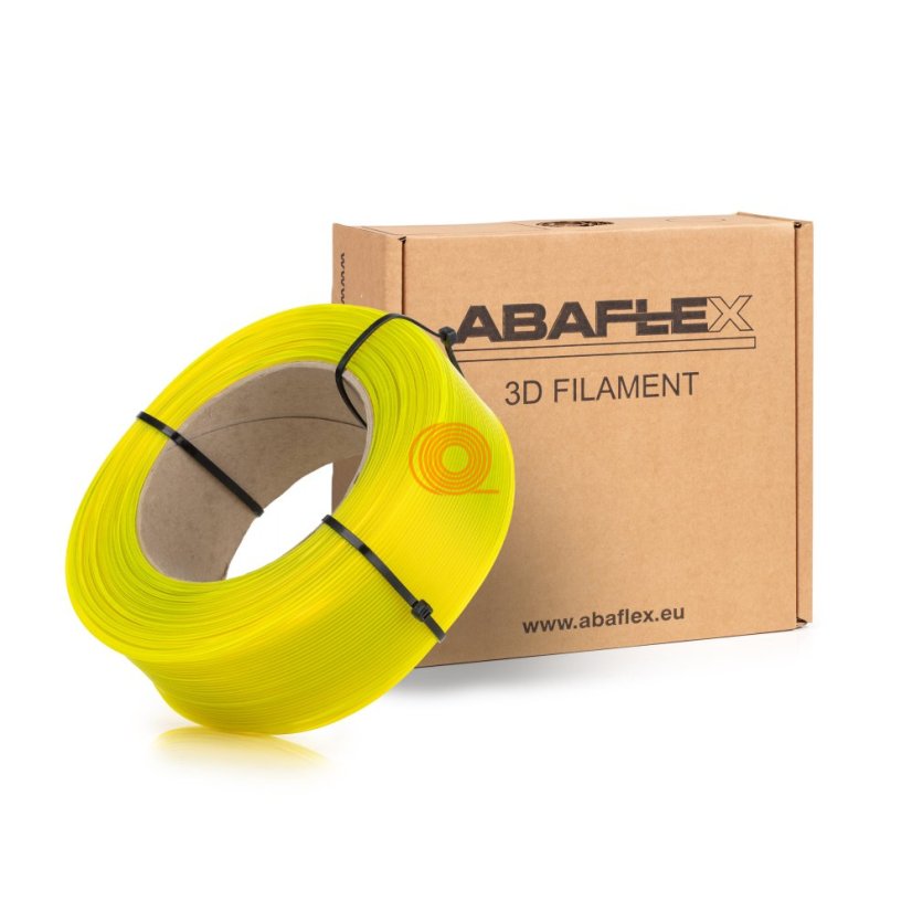 Filament ABAFLEX PETG+ Signal Yellow Refill [1,75mm, 0.75kg]
