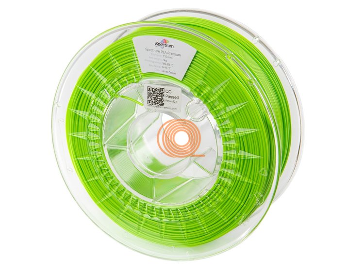 Filament Spectrum PLA Premium Limetkově Zelená [1,75mm, 1kg]