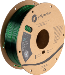 Filament Polymaker PolyLite PETG Transparentní Zelená [1,75mm, 1kg]