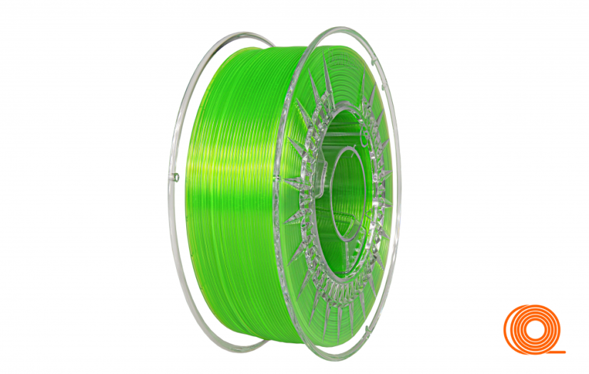 Filament DevilDesign PETG Bright Green Transparent