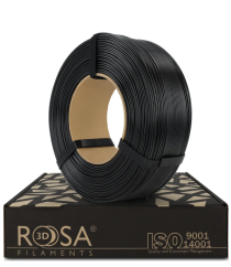 Filament ROSA3D PLA PLUS Černá Refill [1,75mm, 1kg]