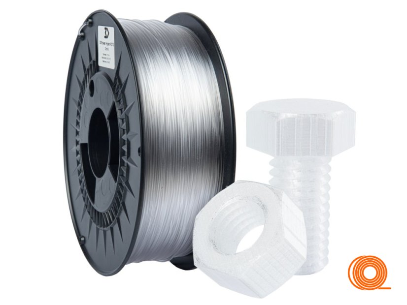 Filament 3DPower PCTG Transparentní