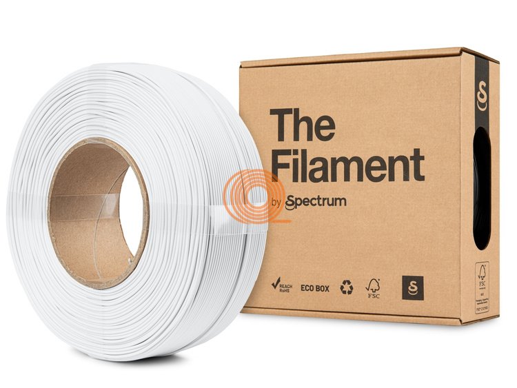 Filament TheFilament PLA MATTE Sněhově Bílá Refill [1,75mm, 1kg]