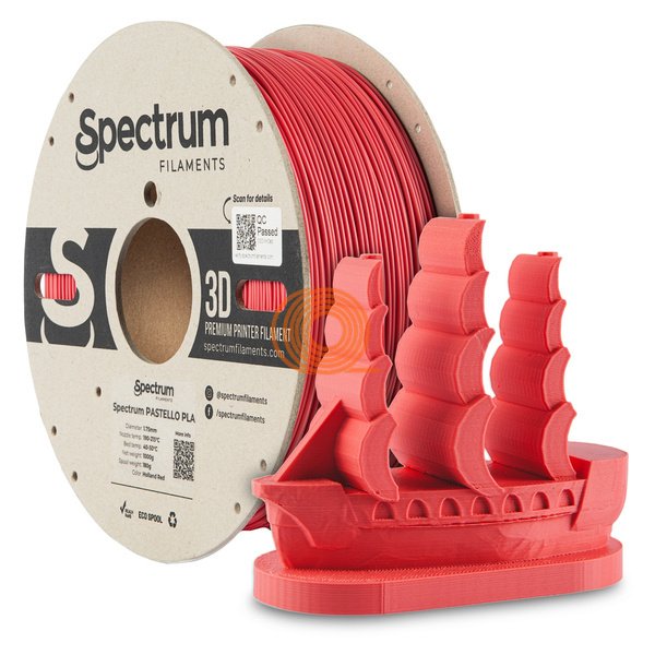 Filament Spectrum PLA Pastel Holandská Červená [1,75mm, 1kg]
