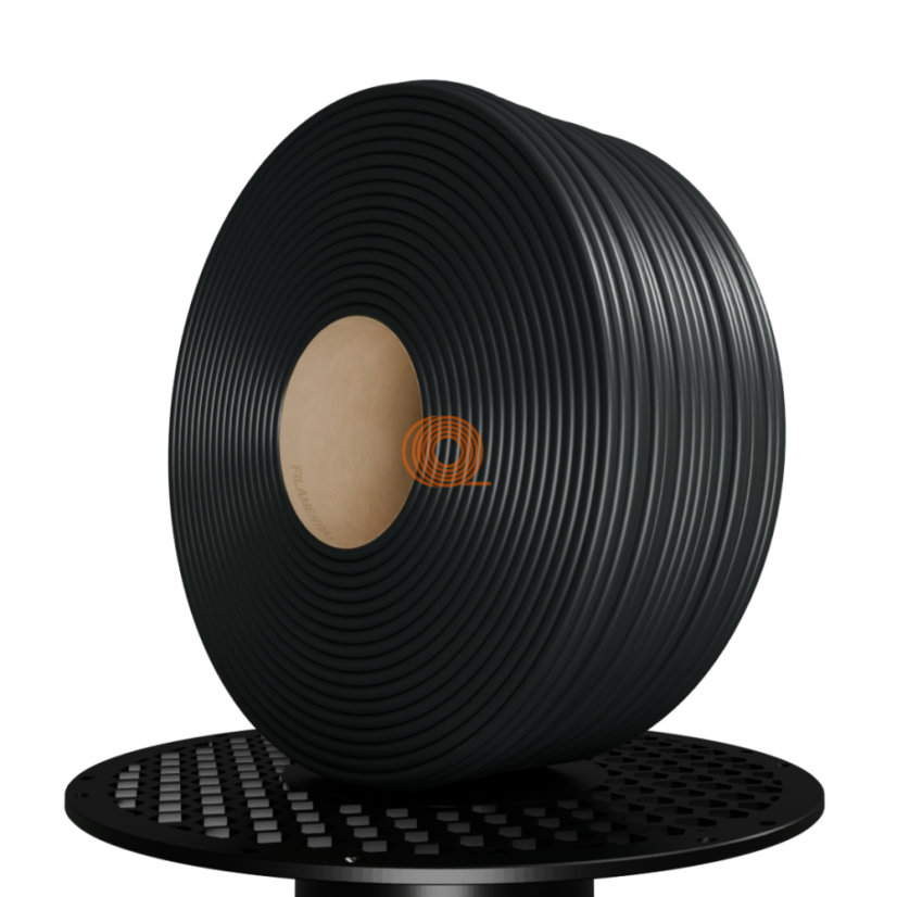 Filament Roffelsen3D PLA Tmavě Šedá Refill [1,75mm, 1kg]