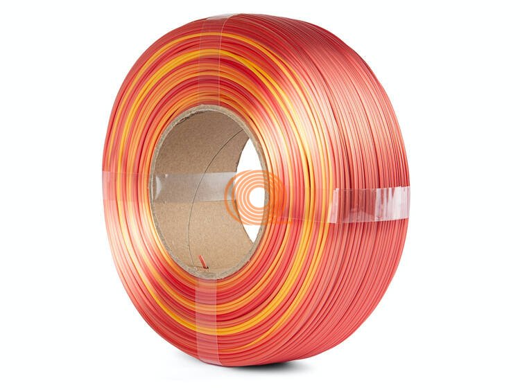 Filament Spectrum SILK RAINBOW Fire Red Refill [1,75mm, 1kg]